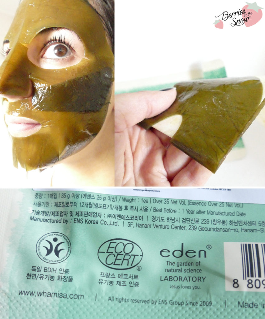 Organic Facial Mask 24