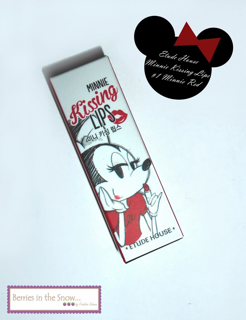 Review Etude House Minnie Kissing Lips 1 Minnie Red