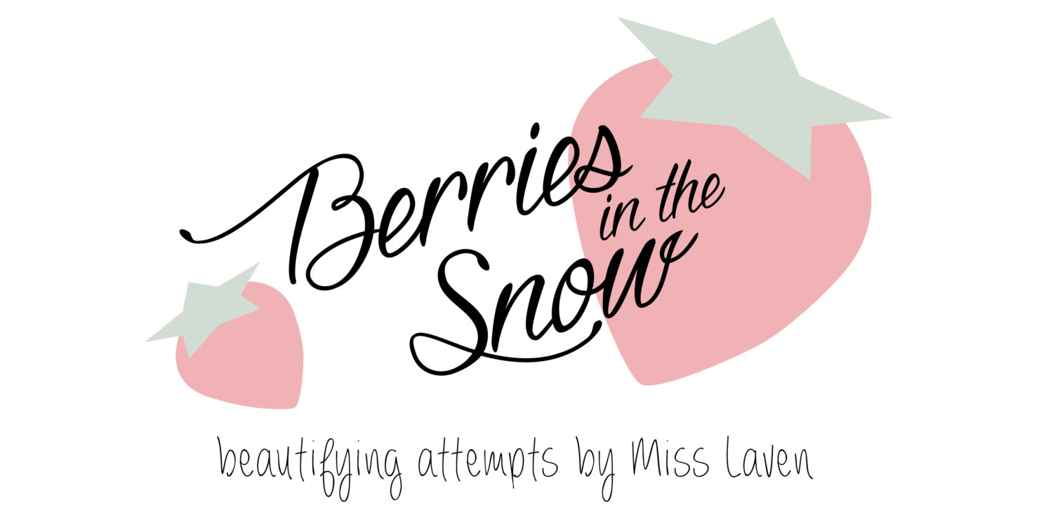 Berries in the Snow | - beautifying attempts by Miss Laven