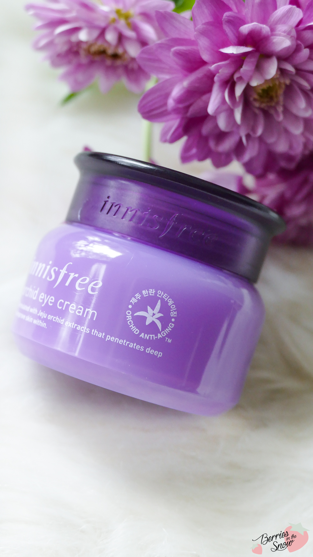 Review: Innisfree Orchid Eye Cream | Berries In The Snow